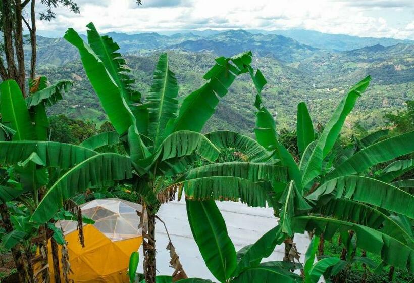 בית מלון כפרי Bajo El Cielo Glamping San Francisco