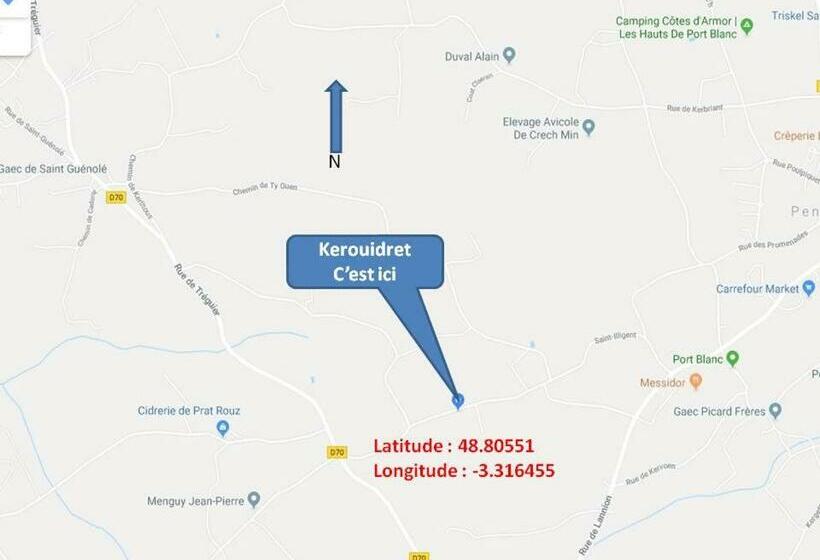 Bed and Breakfast Kerouidret