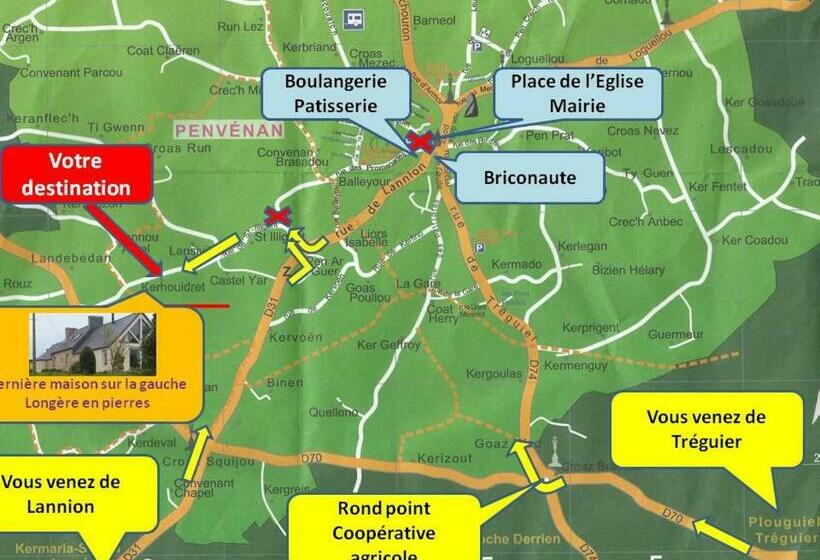 Bed and Breakfast Kerouidret