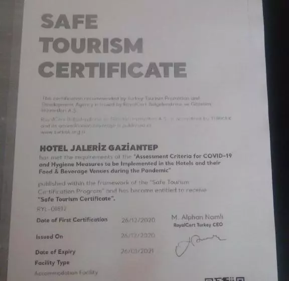 هتل Jaleriz Gaziantep