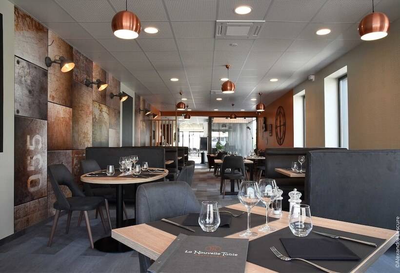 ホテル Contact Hôtel Astréa Nevers Nord Et Son Restaurant La Nouvelle Table