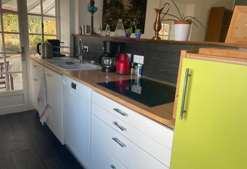 민박 La Houache Chambres D Hôtes