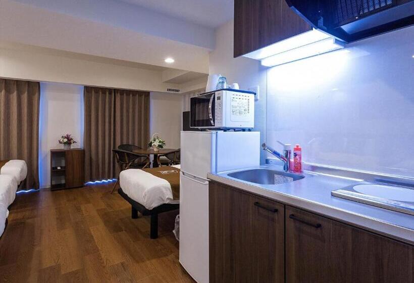 هتل Living Inn Asahibashiekimae Premier