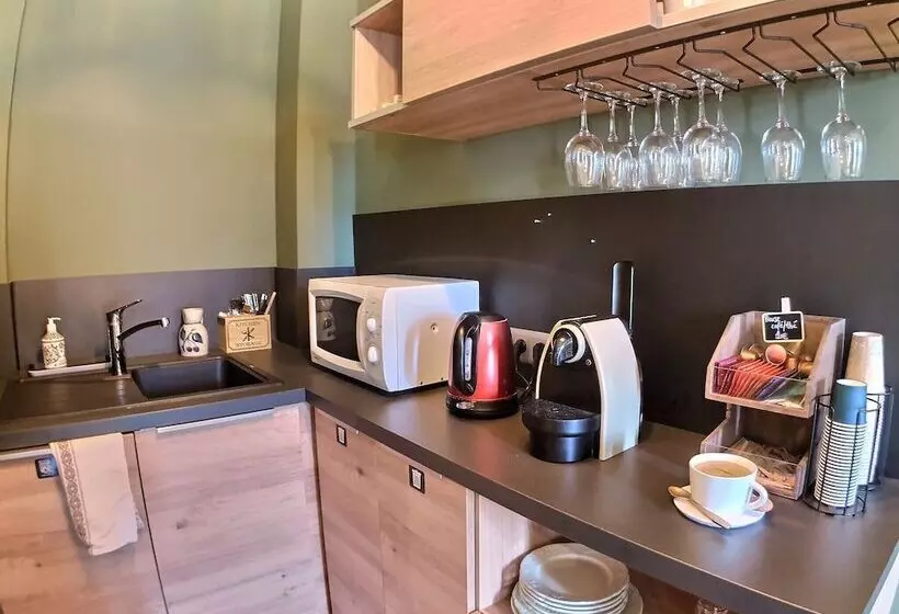 호텔 Logis Hôtel Du Cygne