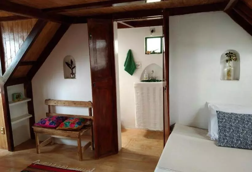 Aamiaismajoitus (B&B) Cabañita Con Cocineta Y Vista A La Montaña