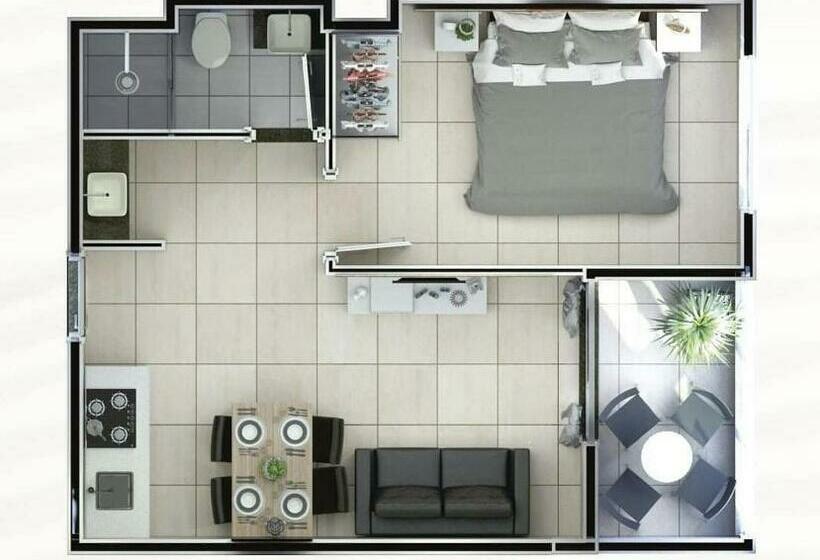 ホテル Salinas Premium Resort   Quarto Linda Vista