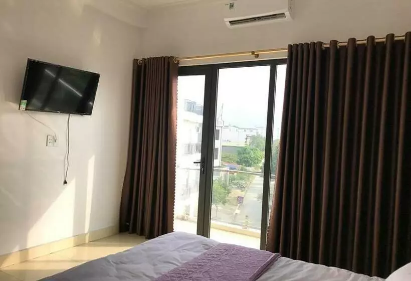 تختخواب و صبحانه Nhà Nghỉ Mạnh Bình