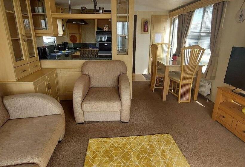 Hôtel Delighful, Cosy Caravan With Sea View In Monreith