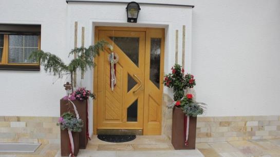 ホテル Bettina's Ferienhaus Und Ferienwohnung Romana