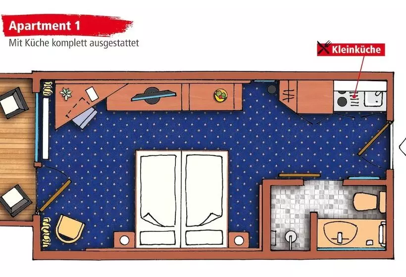 호텔 Kemnater Hof Apartments