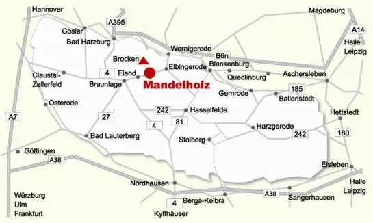 Отель Grüne Tanne Mandelholz