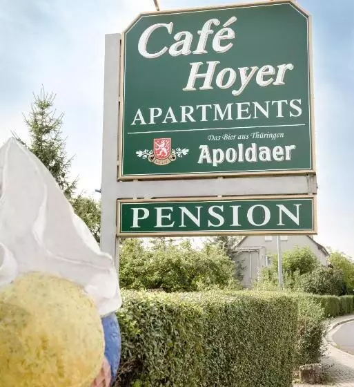 호텔 Cafe Hoyer Pension Und Appartements