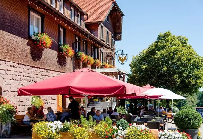 Пансион Land Gut Hotel Höhengasthof Adler