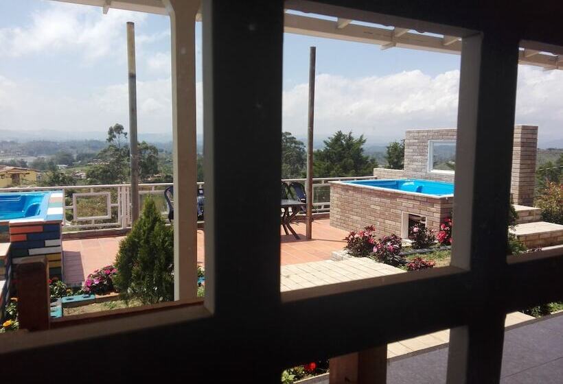 هتل Lookout Lodge Mirador De Guatape