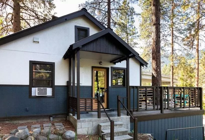 モーテル Loge Leavenworth Riverside