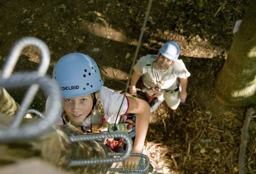 渡假胜地 Trixi Park Zittauer Gebirge Ferienhäuser, Hotel Und Camping