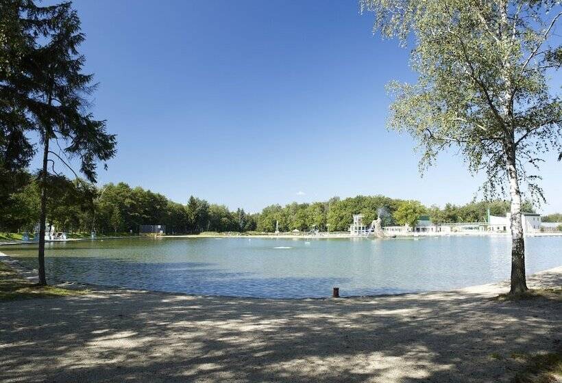 渡假胜地 Trixi Park Zittauer Gebirge Ferienhäuser, Hotel Und Camping