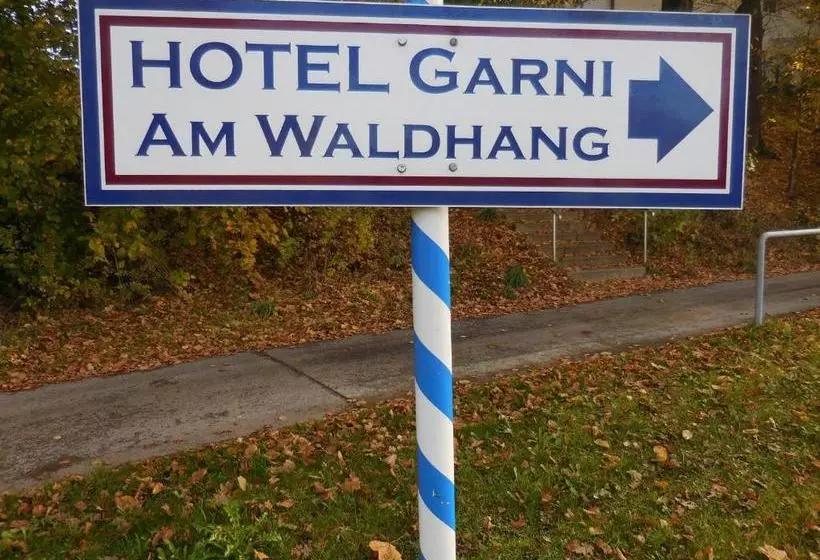 호텔 Garni Am Waldhang