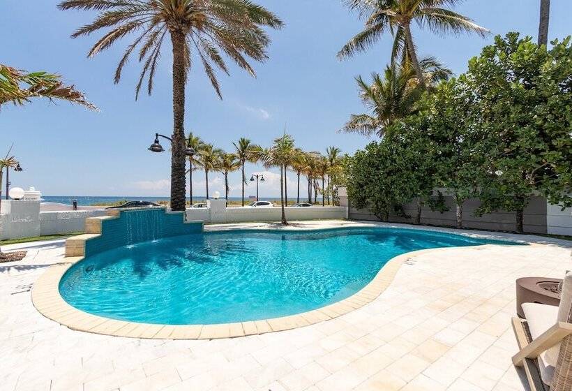 Sea Breeze By Avantstay Across From Fort Lauderdale Beach Pool Out Door Dining Fire Pit