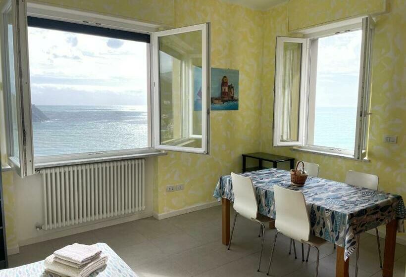 Ocean View Flat With Wi Fi, Ac And Elevator To Town