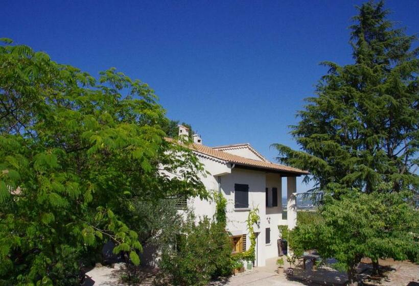 مبيت وإفطار Le Grand Cèdre 2 Chambres D Hôtes Sud Ardèche