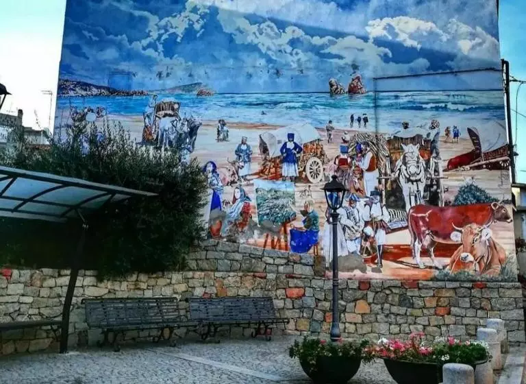 Aamiaismajoitus (B&B) La Corte Dei Baroni