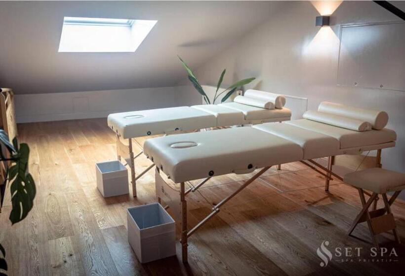 تختخواب و صبحانه Set Spa