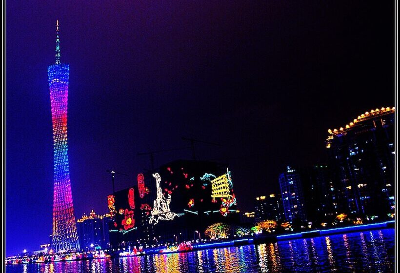 בית מלון כפרי Guangzhou Shan Dong Building Luyue