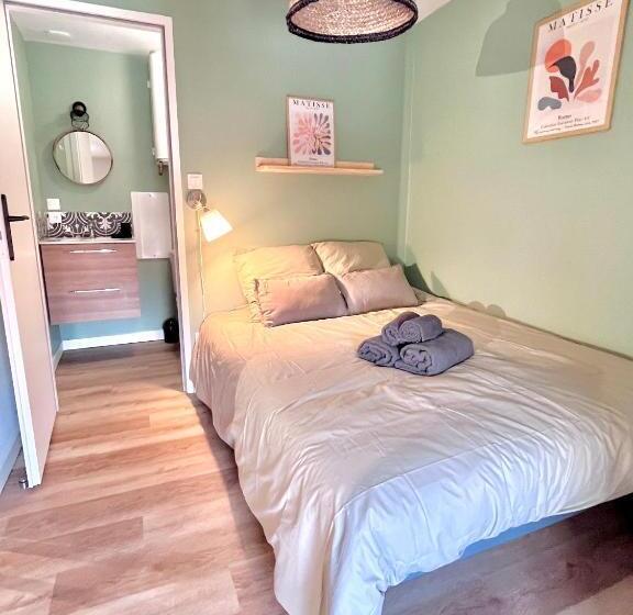 Le Quai 5   Studio Neuf Calme   Clim   Wifi   Gare à 200m