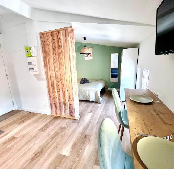 Le Quai 5   Studio Neuf Calme   Clim   Wifi   Gare à 200m