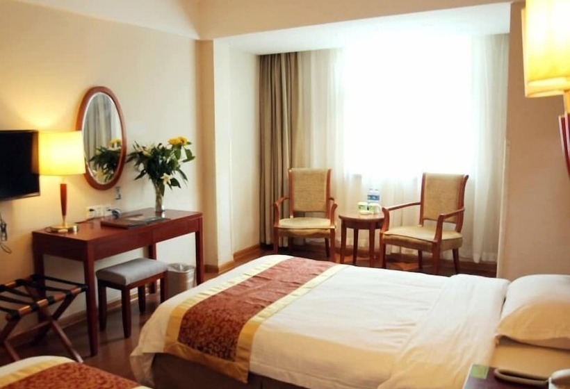 Отель Greentree Inn Jiangsu Suzhou Wuzhong Business