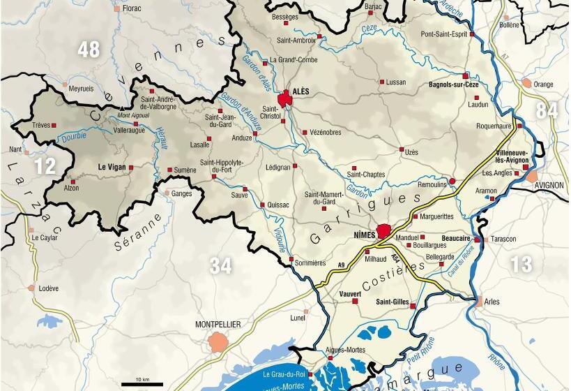 Пансион Chambre D Hôtes, Spa Privatif   Gard, Occitanie