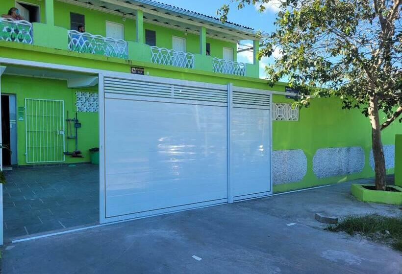 פנסיון Pousada Do Sossego Mar E Verde Em Itanhaem Com Piscina