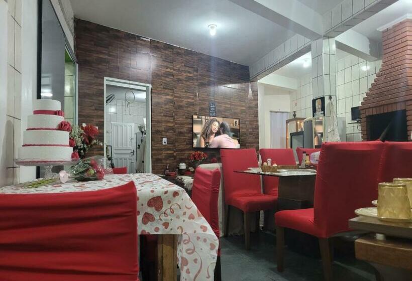 פנסיון Pousada Do Sossego Mar E Verde Em Itanhaem Com Piscina