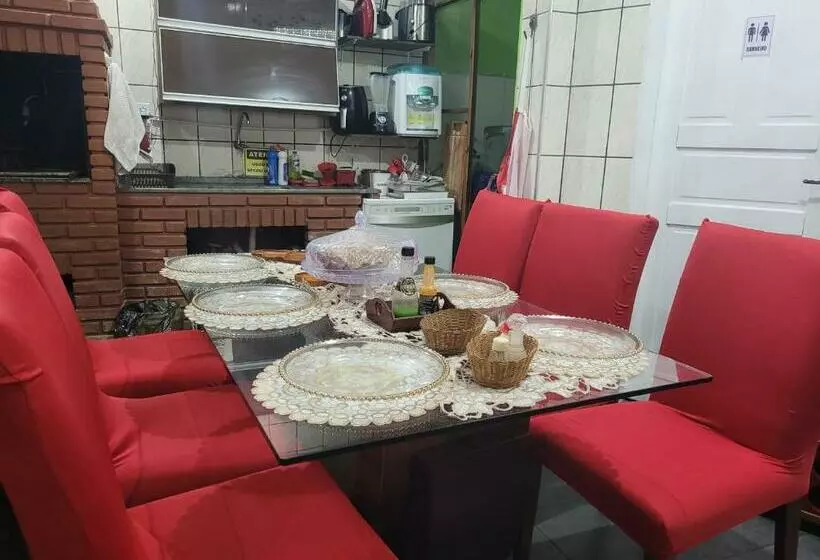 ペンション Pousada Do Sossego Mar E Verde Em Itanhaem Com Piscina