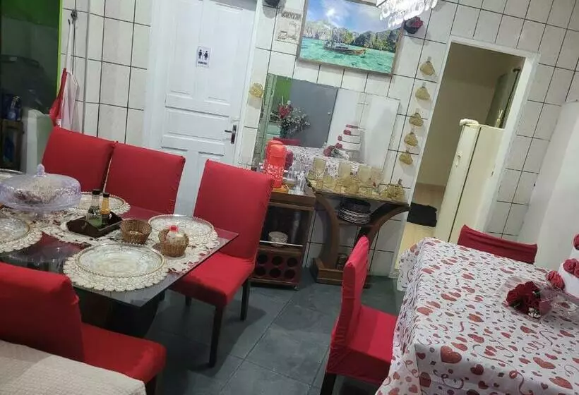 ペンション Pousada Do Sossego Mar E Verde Em Itanhaem Com Piscina