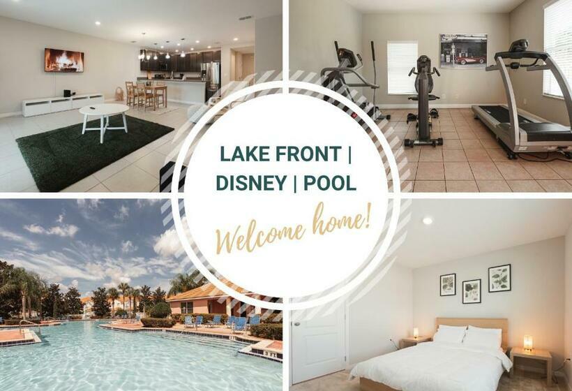 Lake Front, Disney, Pool   World Class Home