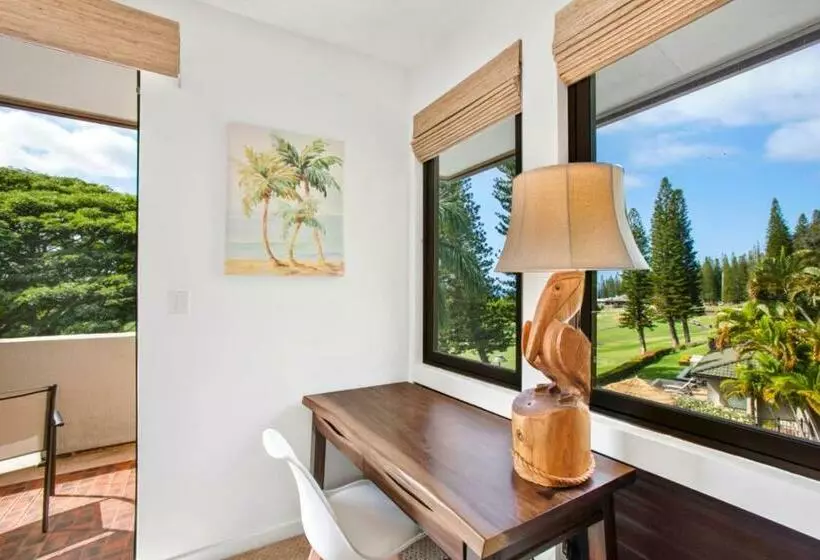 Kbm Resorts: Kapalua Golf Villa Kgv 14v3 Xtra Large Corner Unit Golf Views Includes Rental Car