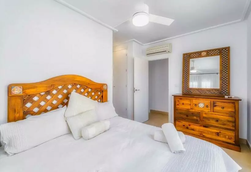 Villa Fresno With Private Pool On Gated 5 Mar Menor Golf Resort 3 Bed/3 Shower/wc