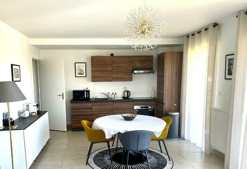 Bella Cruz 66 M2 Prestations Premium, Wifi, Balcon, Parking Avec Borne De Recharge électrique, Plage