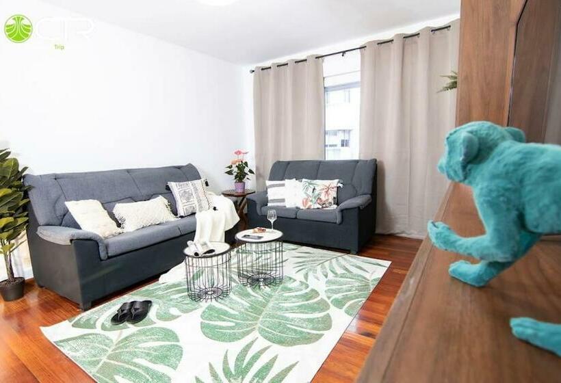 Large Complete Apartment, In The Center With Balcony