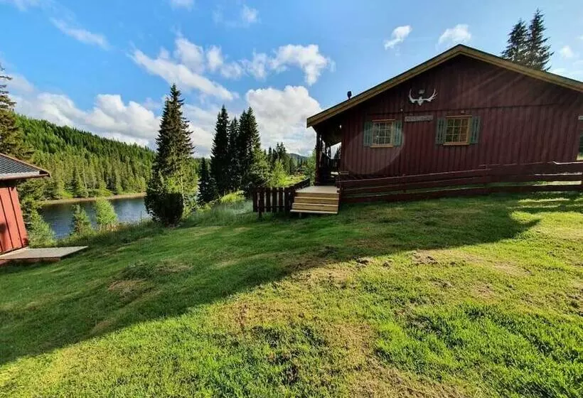 Koselig Hytte Med Flott Beliggenhet