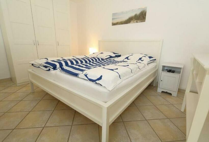 Watthaus 6 Geschmackvolle Erdgeschosswohnung Mit Terrasse Und Strandkorb