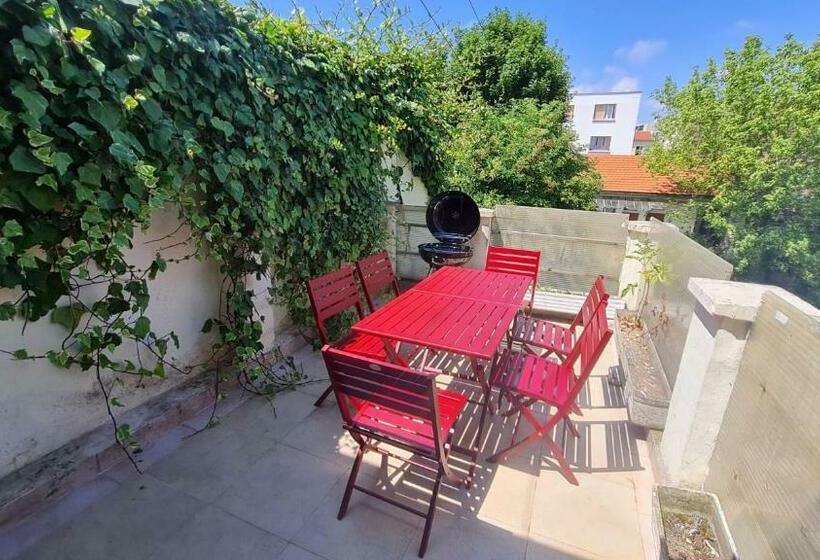 Leon Gambetta F2 Terrasse Jardin