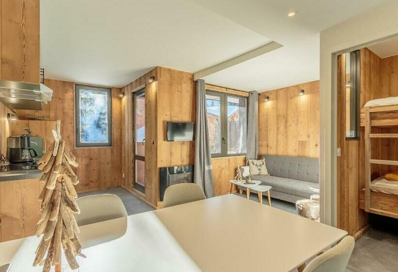 Charmant 2p Rénové, 6 Couchages, Balcon Sud Avec Vue Montagne, Plagne 1800   Fr 1 351 166