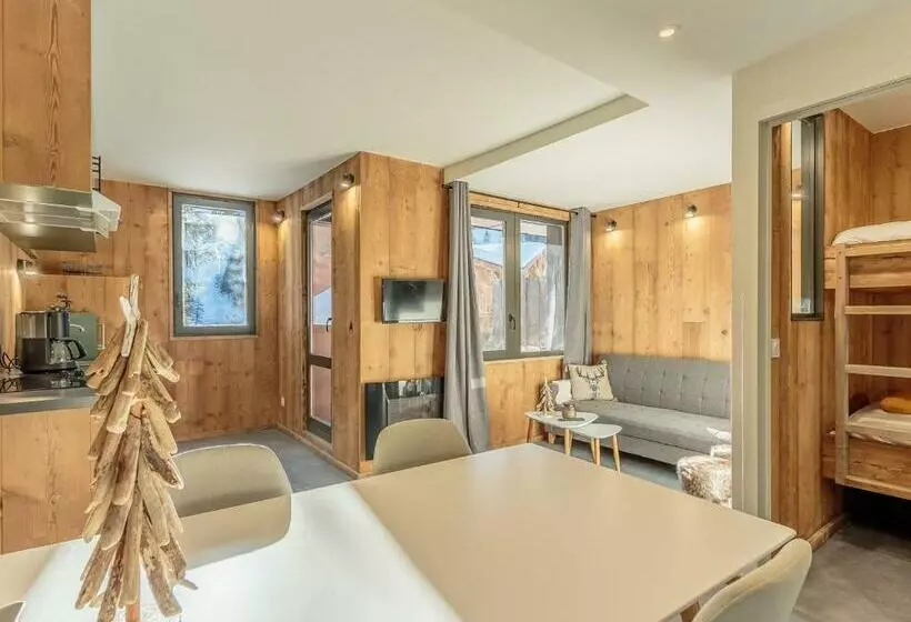 Charmant 2p Rénové, 6 Couchages, Balcon Sud Avec Vue Montagne, Plagne 1800   Fr 1 351 166