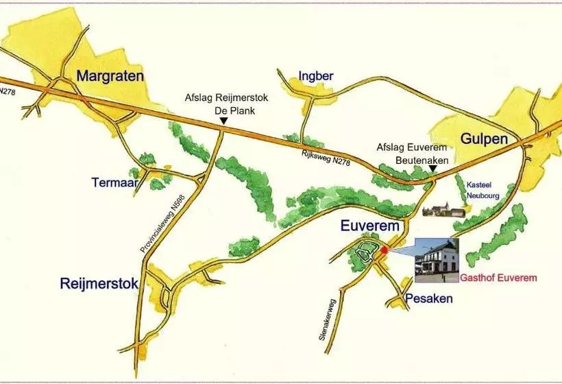 Pensión Gasthof Euverem