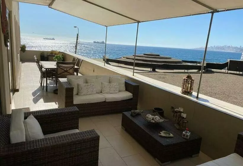 Hermoso Departamento Frente Al Mar, Viña Del Mar Reservar Con Más De Un Día De Anticipación