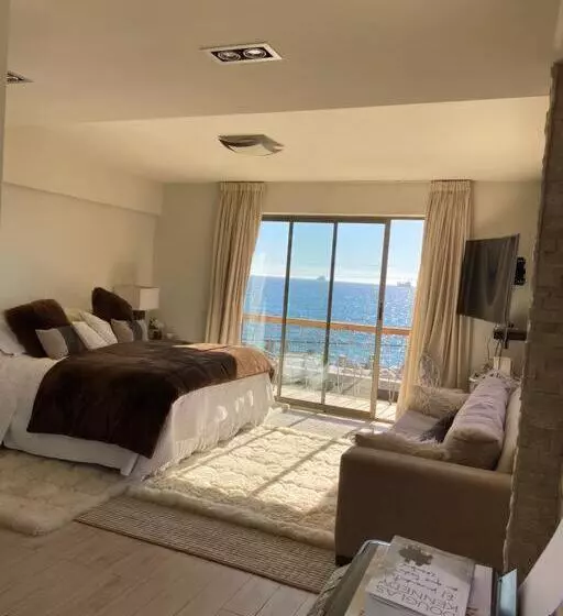 Hermoso Departamento Frente Al Mar, Viña Del Mar Reservar Con Más De Un Día De Anticipación