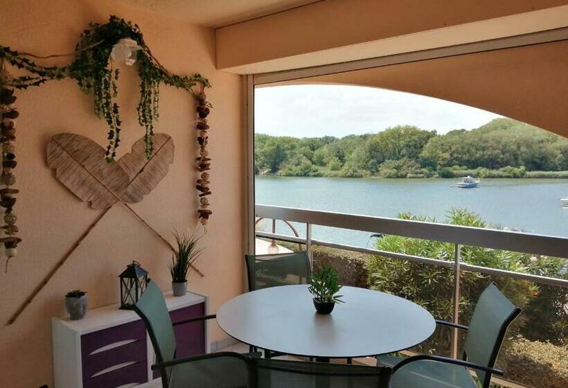 Vue Lagune Et Bateaux A 100m De La Plage